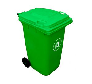 Contenedor de basura SN03 360 lt 112x71x85 cm verde