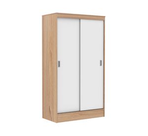 Clóset 2 puertas Caburgua melamina blanco olmo