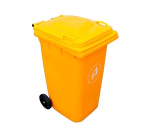 Contenedor 360 litros amarillo