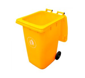 Contenedor 360 litros amarillo