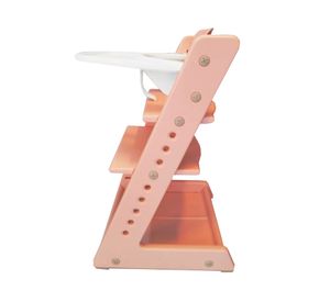 Silla de comer Milano rosado