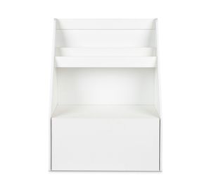 Estante librero 1 cajón Kids blanco