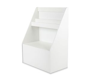 Estante librero 1 cajón Kids blanco