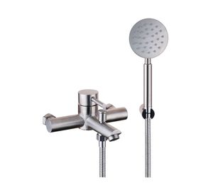 Monomando de tina ducha Sensus nickel