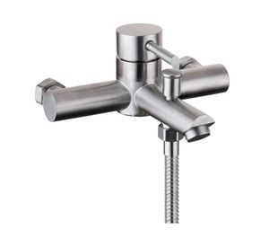Monomando de tina ducha Sensus nickel