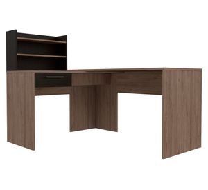 Escritorio 2L + wall 2B Bilbao miel/wengue