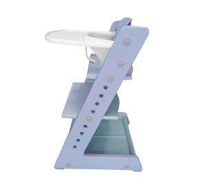 Silla de comer Milano azul