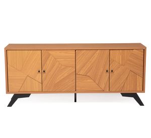 Rack TV 65" Santos café claro