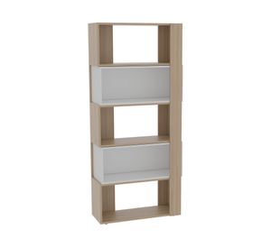 Mesa centro + bar + biblioteca cubo Beijing rovere