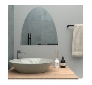 Espejo semi circulo Sorano 60x60x1.9 cm