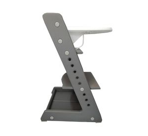 Silla de comer Milano gris