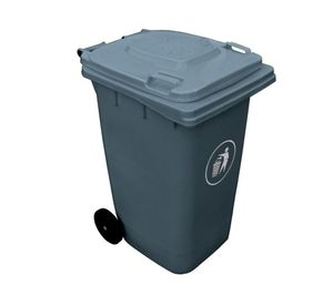 Contenedor de basura SN02 240 lt 99x59x74 cm gris