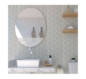 Espejo ovalado Ferrara 80x61.8x1.9 cm