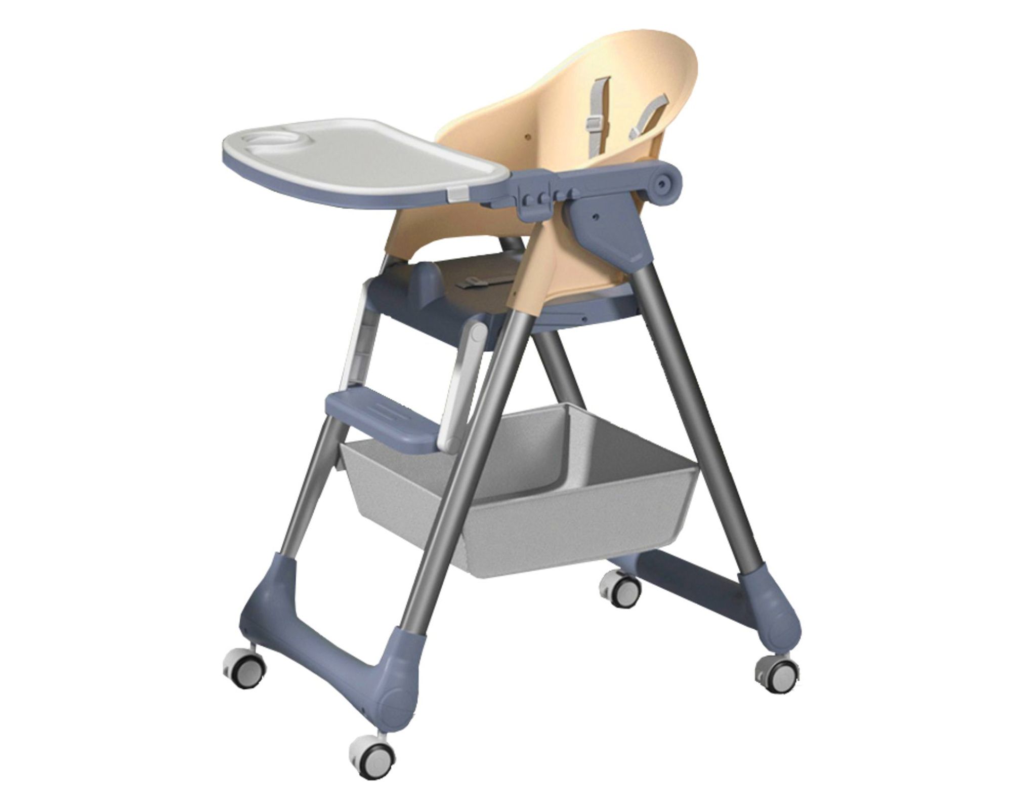 Kidscool Silla de comer Moderna beige