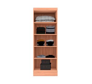 Clóset 2 puertas Ámbar blanco/café