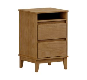 Velador 2 cajones Tucumán café