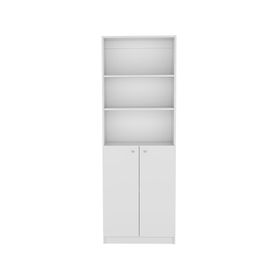 Estante E4 2 puertas Home blanco