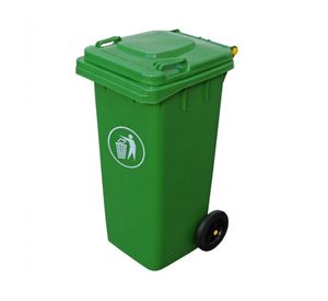 Contenedor basura 120 litros verde