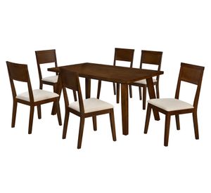 Comedor 6 sillas Castilla nuez