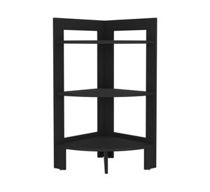 Mesa auxiliar esquinera esquinera Riga wengué 80.6x54.8x38.8 cm