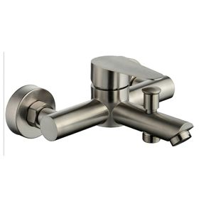 Monomando de tina ducha Cantabria acero