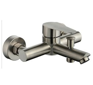 Monomando de tina ducha Cantabria acero