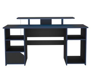 Escritorio gamer Keria wengue 1 puerta