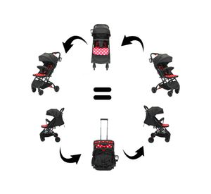 Coche ultra compacto Mimo rojo