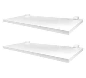 Pack 2 repisas Kids blanco 1.2x40x15 cm