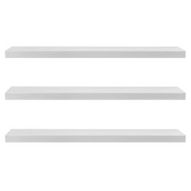 Pack 3 repisas Decorare blanco 1.5x40x10 cm