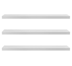 Pack 3 repisas Decorare blanco 1.5x40x10 cm