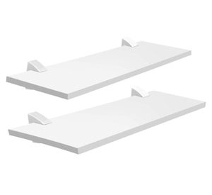 Pack 2 repisas Concept blanco 1.5x60x20 cm
