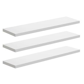 Pack 3 repisas Decorare blanco 1.5x40x10 cm