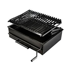 Parrilla a carbón Ranco gris