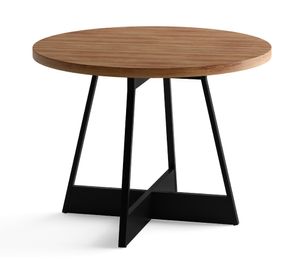 Comedor 4 sillas Capitolio canela/negro