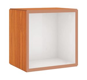 Repisa Pernambuco blanco/canela 33x33x24 cm