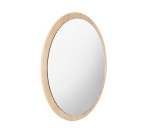 Espejo Ary marco madera 80x80x1.9 cm