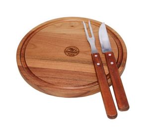 Tabla de corte redonda Alcazar madera 1 un.