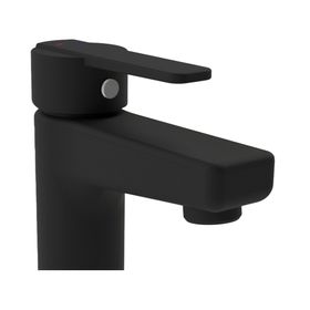 Monomando lavamanos Dallas negro mate