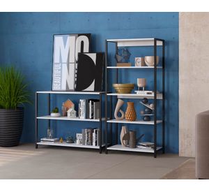 Estante New York blanco 3 niveles