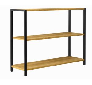 Estante 94 cm New York miel 3 niveles