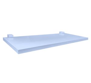 Pack 2 repisas Kids azul 1.2x40x15 cm