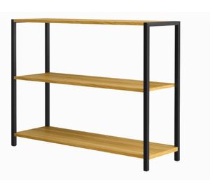 Estante 94 cm New York miel 3 niveles