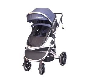 Coche cuna Lux azul 3 en 1