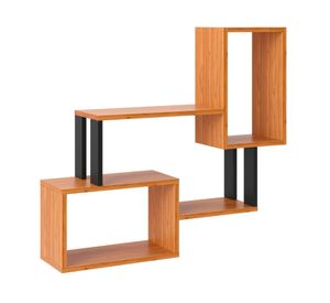 Repisa Palpana roble/negro