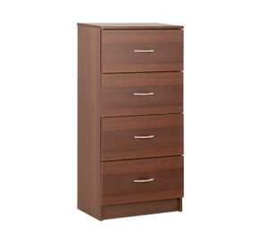Cómoda 4 cajones chocolate