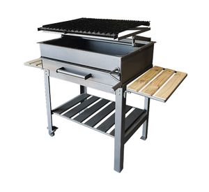 Parrilla a carbón Pucon gris