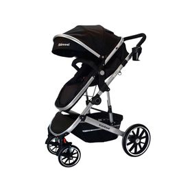 Coche cuna Lux negro 3 en 1