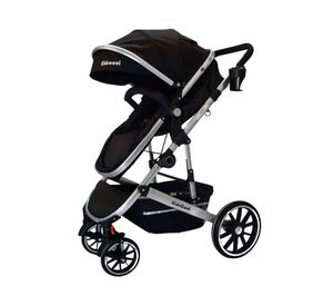 Coche cuna Lux negro 3 en 1