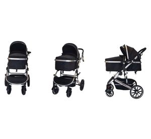 Coche cuna Lux negro 3 en 1